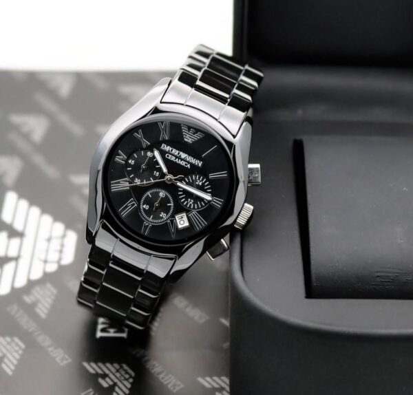 *Emporio Armani Ceramica and very impressive Gents watch giving the unique experience of Technology.* ✅