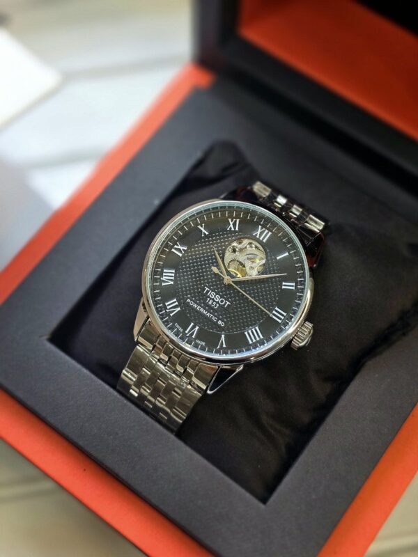 Tissot Lelocle Powermatic 80 Open Heart is ergonomic and elegant in any circumstance.