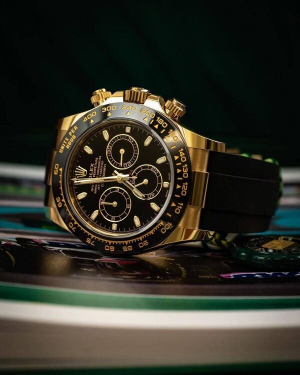 Rolex Daytona Cosmograph with Oyster Flex Strap - Image 3