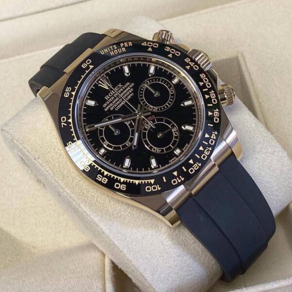 Rolex Daytona Cosmograph with Oyster Flex Strap - Image 2
